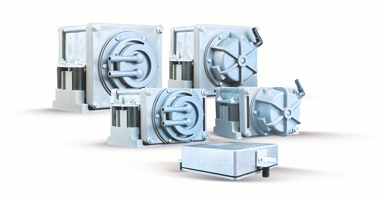 Membrankompressor und Vakuumpumpe Produktbilder