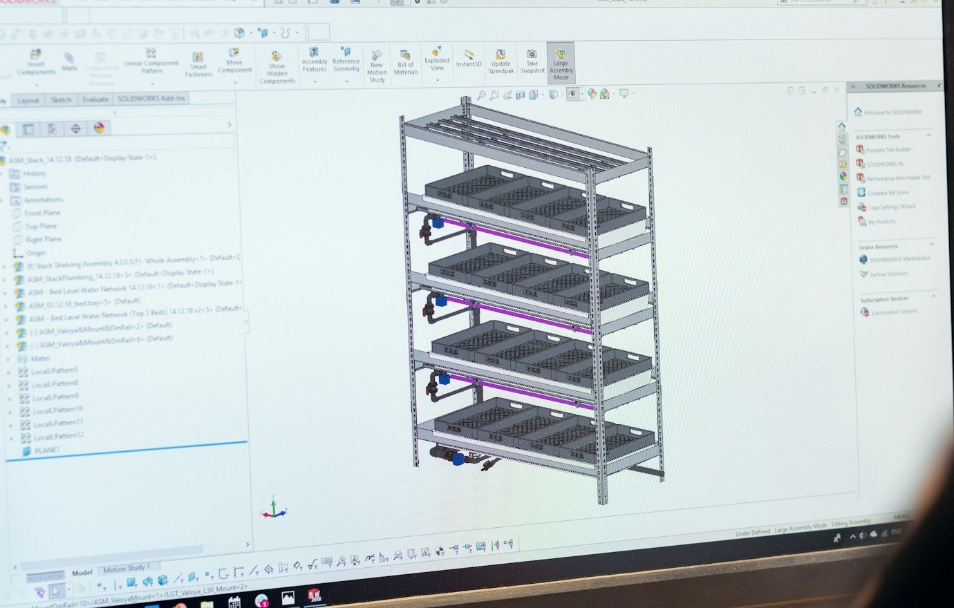 Engineering und 3D-CAD-Konstruktion bei Homburger Maschinenbau