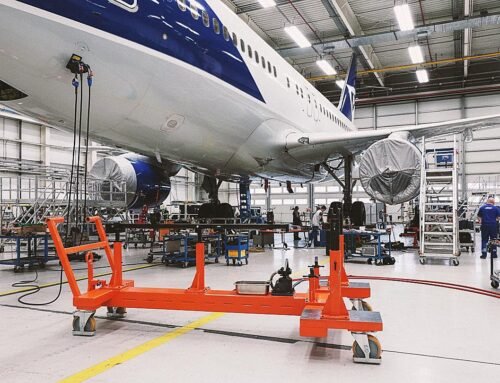 PWA Transportwägen für Triebwerkswartung